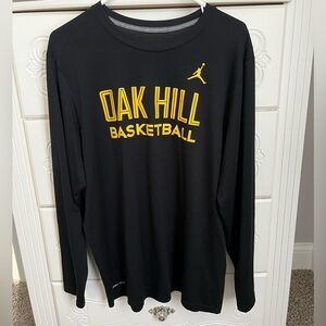 Oak Hill Academy Jordan Brand Nike Black Large Shirt